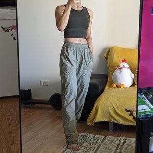 XS Adjustable Parachute Jogger Pants